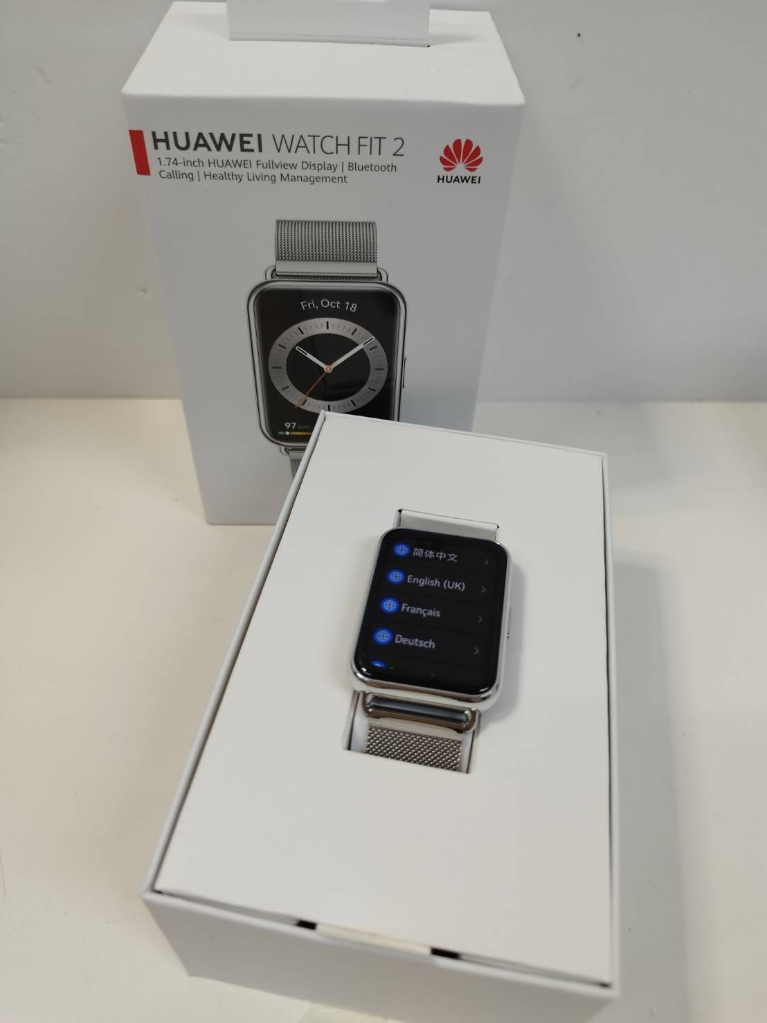 【美品】HUAWEI WATCH FIT 2 スマートウォッチ YDA-B19V