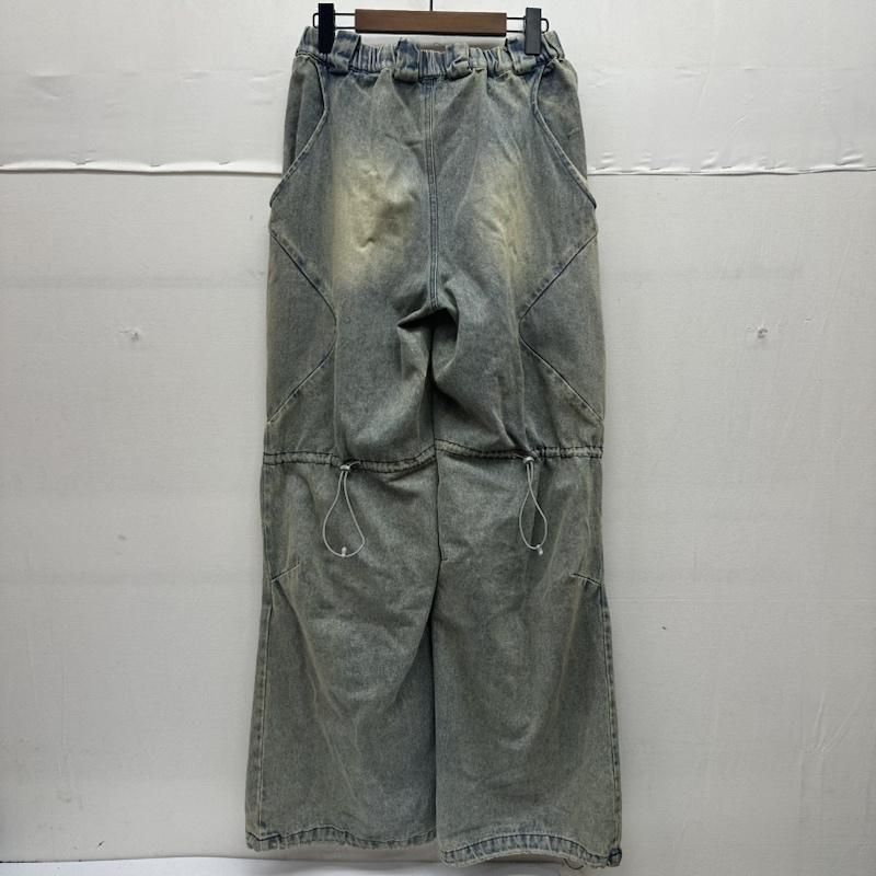 フラグスタフ　デニム F-LAGSTUF-F/フラグスタフ/DENIM BORO BAGGIE PANTS/デニムボロ