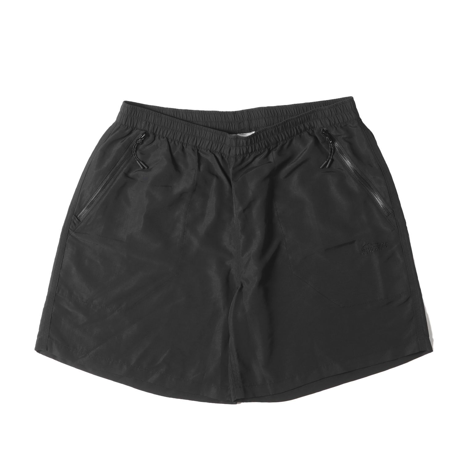 STABRIDGE スタブリッジ パンツ サイズ:M ミッド サマー ナイロン ショーツ MID SUMMER SHORTS ブラック 黒 ボトムス ズボン ショートパンツ【メンズ】