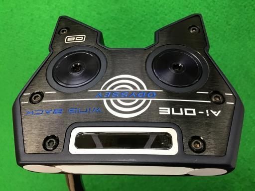 オデッセイ Ai-ONE WING BACK DB 34インチ パター PT STROKE LAB 90 スチール フレックスその他 メンズ 男性用 右利き 右用 Bランク ゴルフクラブ