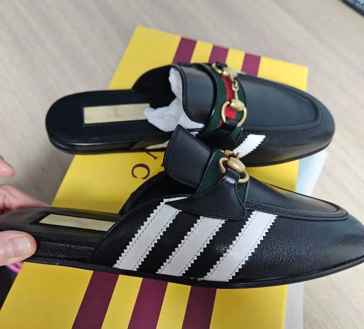 GUCCI GUCCI(グッチ) adidas(アディダス) コラボ ホースビット 