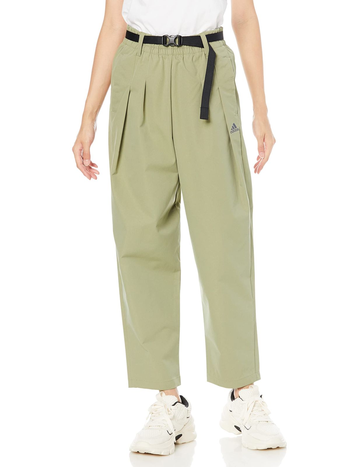 アディダス ロングパンツ PRSVE ルーズフィット テーパード 9|10パンツ BT874 レディース オービットグリーン HM2775 J|M オービットグリーン HM2775 M