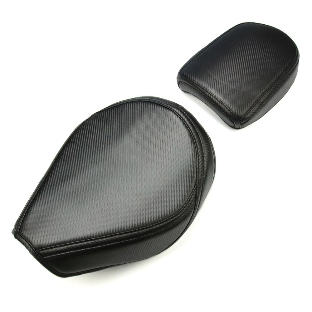 レブル250|500用 カーボン調黒メインシートカバー＆タンデムシートカバー 2点セット 防水防紫外線 シート保護 ドレスアップ 純正シート対応