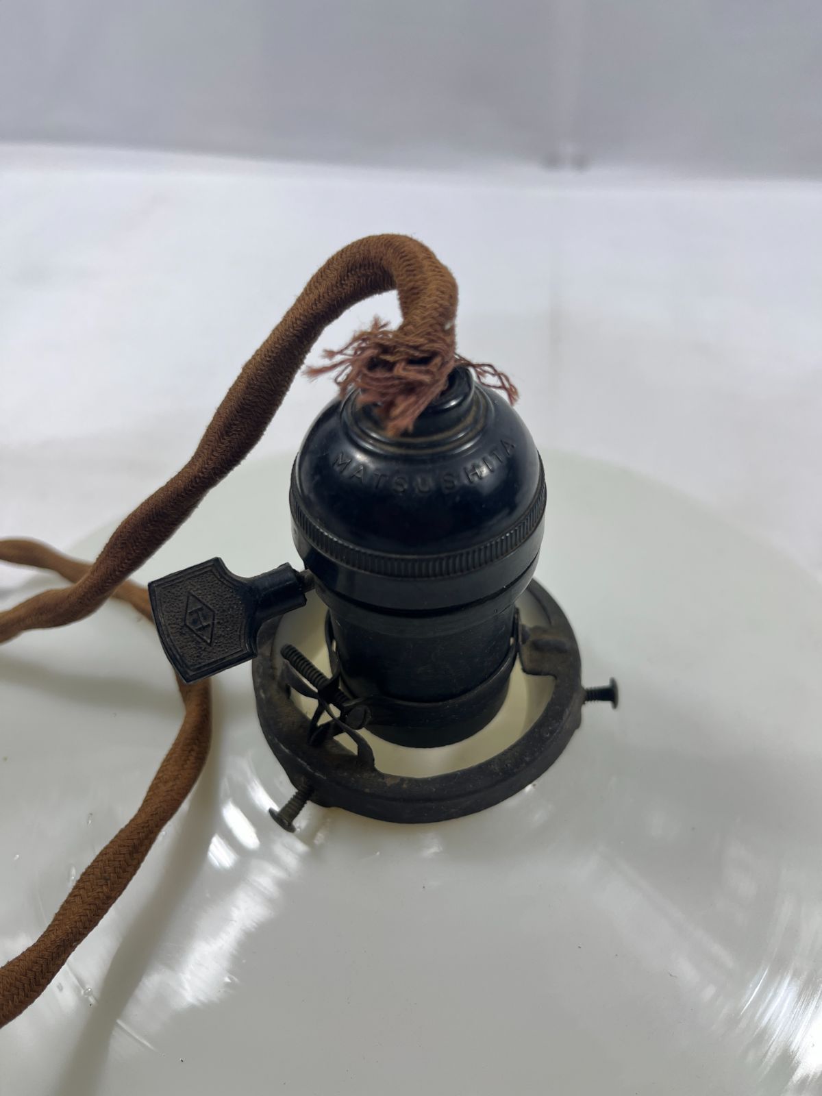 レトロ ランプガラスシェード