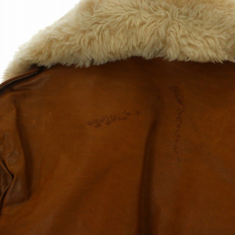 美品 Schott ショット 米国製 G-1 レザージャケット 38 革ジャン Schott N.Y.C SCHOTT ショット レディース 218W ラム ワンスター