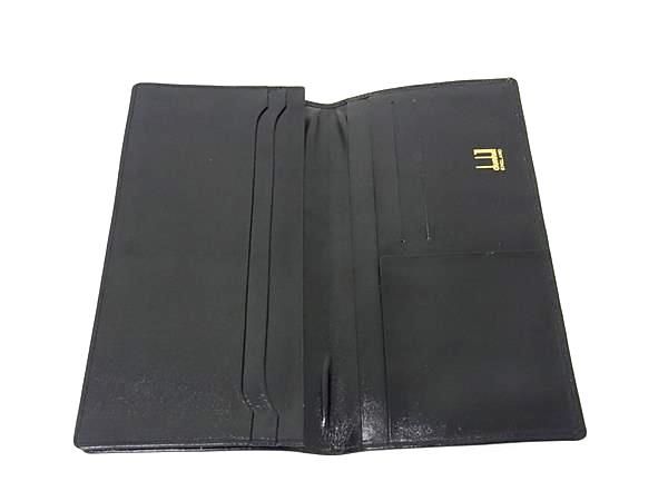 新品☆Alfred Dunhill ダンヒル 2つ折り 財布 レザーウォレット