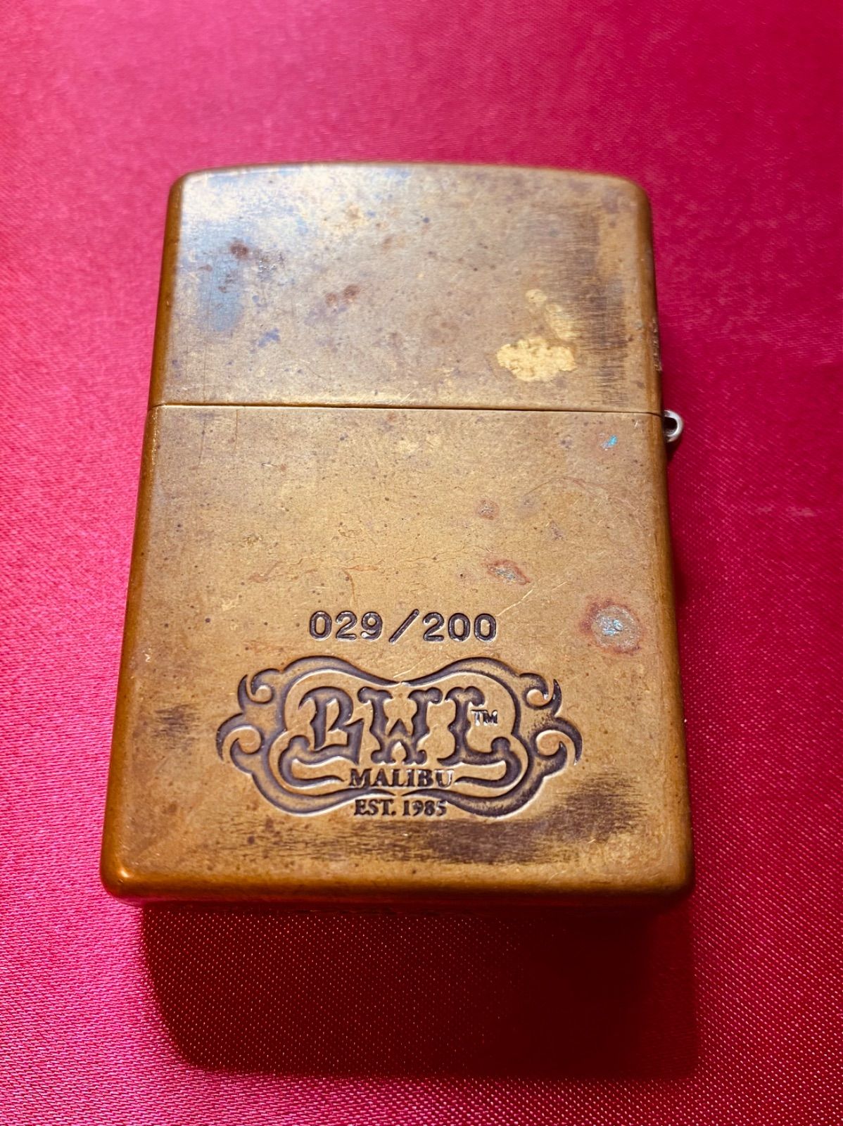 BWL ビルウォールレザー 真鍮ゴールド Zippo 限定品200 200個限定 BWL ビルウォールレザー 真鍮 ZIPPO オイルライター