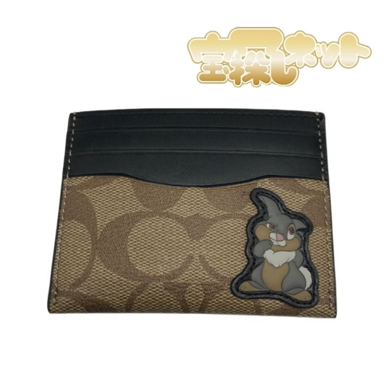 COACH × DISNEY カードケース ディズニー とんすけ コラボ - メルカリ