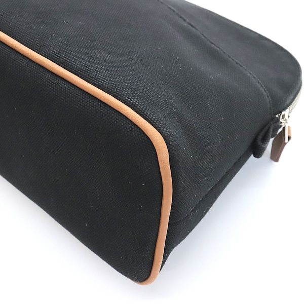 広尾店】エルメス HERMES ボリードポーチMM コスメポーチ コットン  