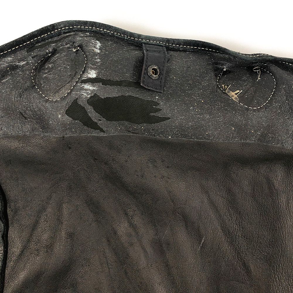 OLD JOE & CO. オールドジョー DISTRESSED LEATHER TOTE BAG クラック ディア スキン レザー トートバッグ  裏地切り外し品 正規品 / 30407