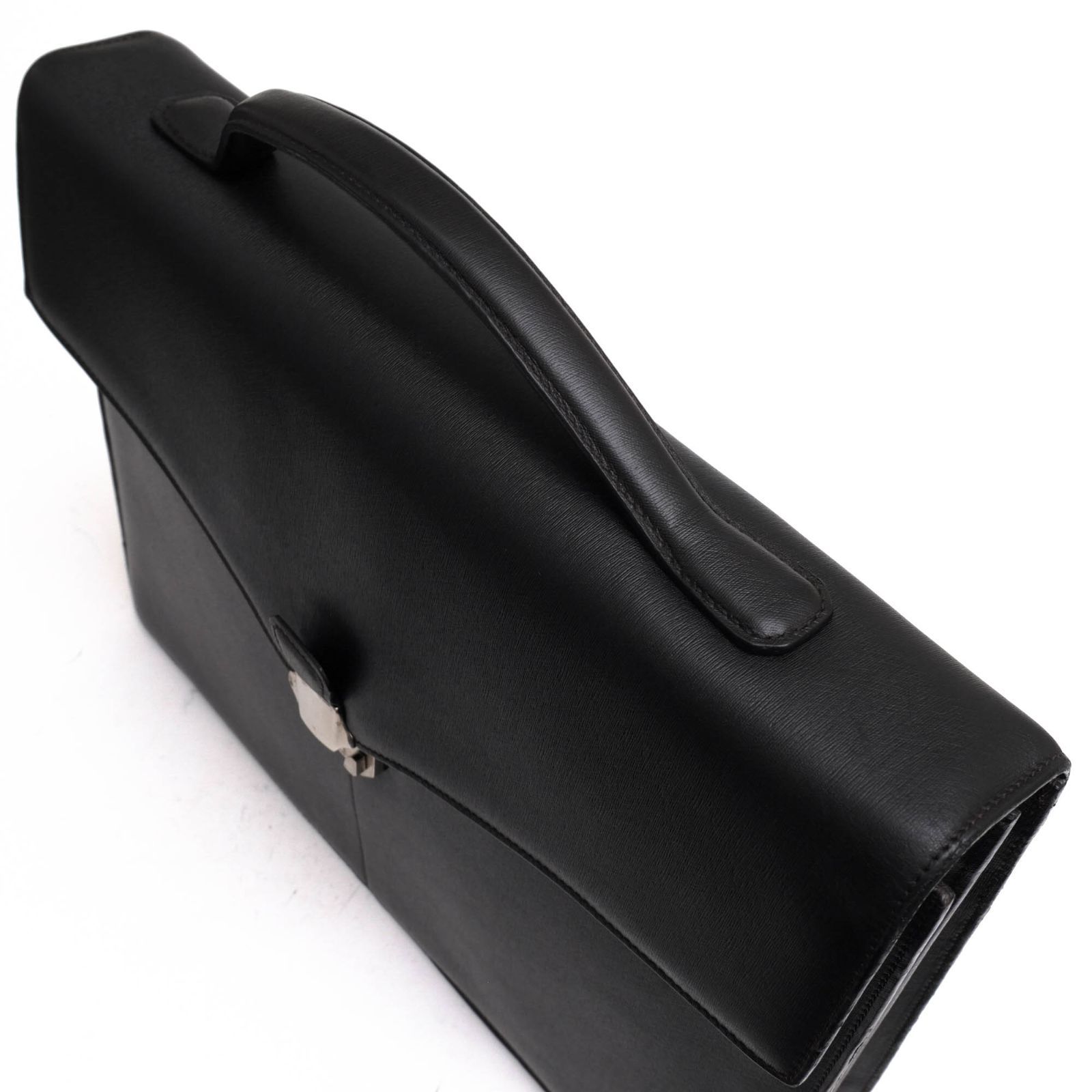 ダンヒル／Dunhill バッグ ブリーフケース ビジネスバッグ 鞄 ビジネス メンズ 男性 男性用レザー 革 本革 ブラック 黒 FA6060E  SIDECAR サイドカー フラップ式