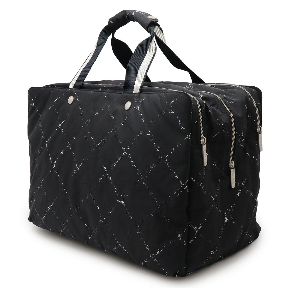 CHANEL シャネル 旧 トラベルライン ボストン 旅行カバン トラベルバッグ CHANEL - CHANEL シャネル 旧トラベルライン ボストンバッグ