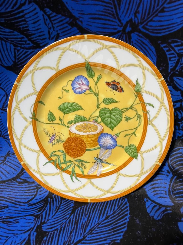 未使用保管品　HERMES エルメス　シエスタ デザートプレート22.5cm 未使用保管品 HERMES エルメス シエスタ デザートプレート22.5cm