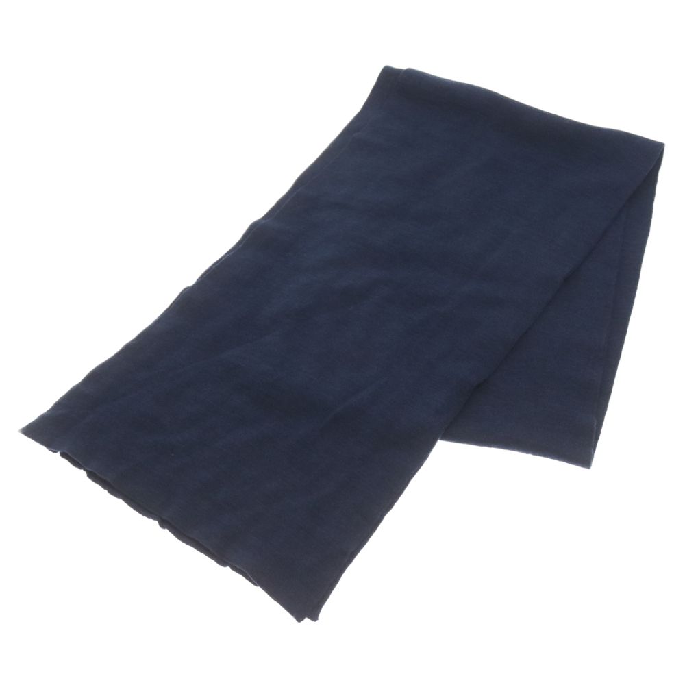 JOHN SMEDLEY (ジョンスメドレー) ウール ストール マフラー ネイビー