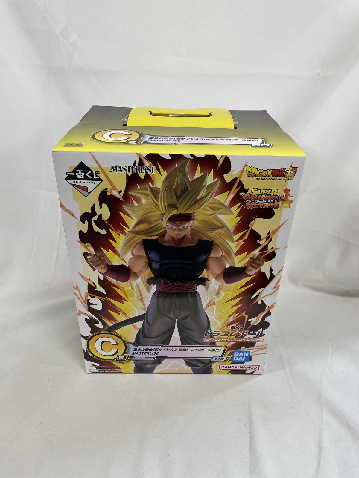 ドラゴンボール 一番くじ 超サイヤ人ロゼ A賞、黒衣の戦士 B賞 スーパー