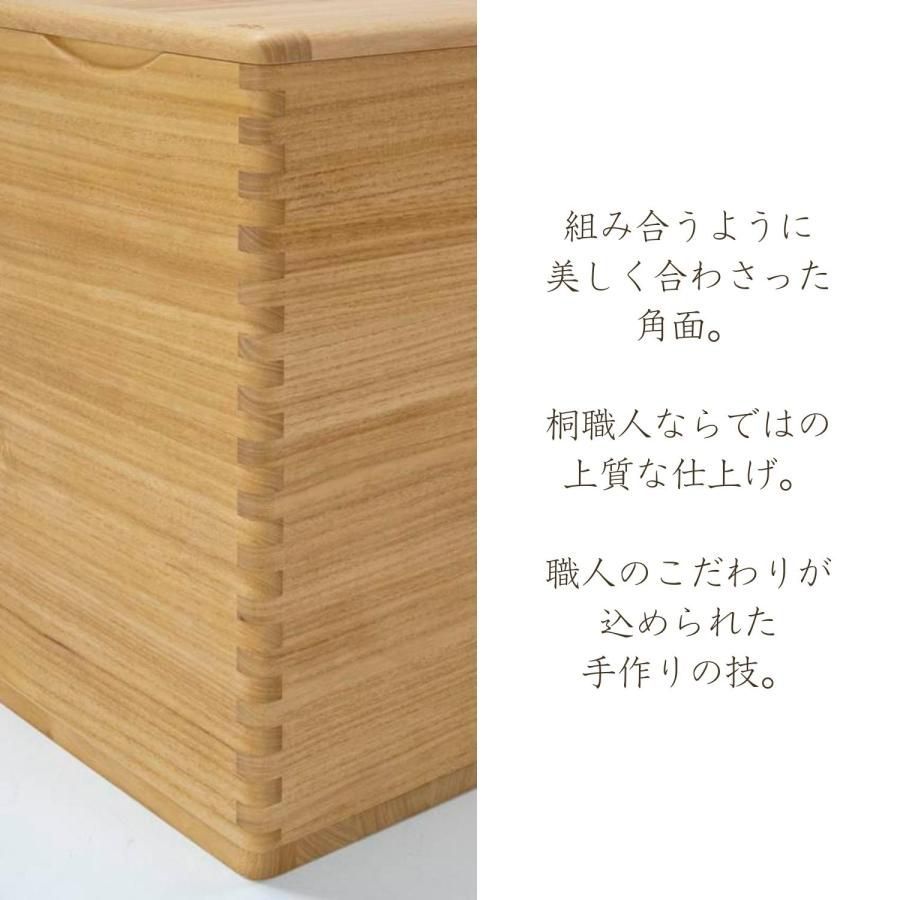 桐製米びつ10kg 日本の職人桐匠作⭐️美品 a07151.jpg