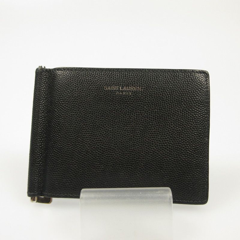 姫路東店 SAINT LAURENT サンローラン マネークリップ付札入れ 378005 125
