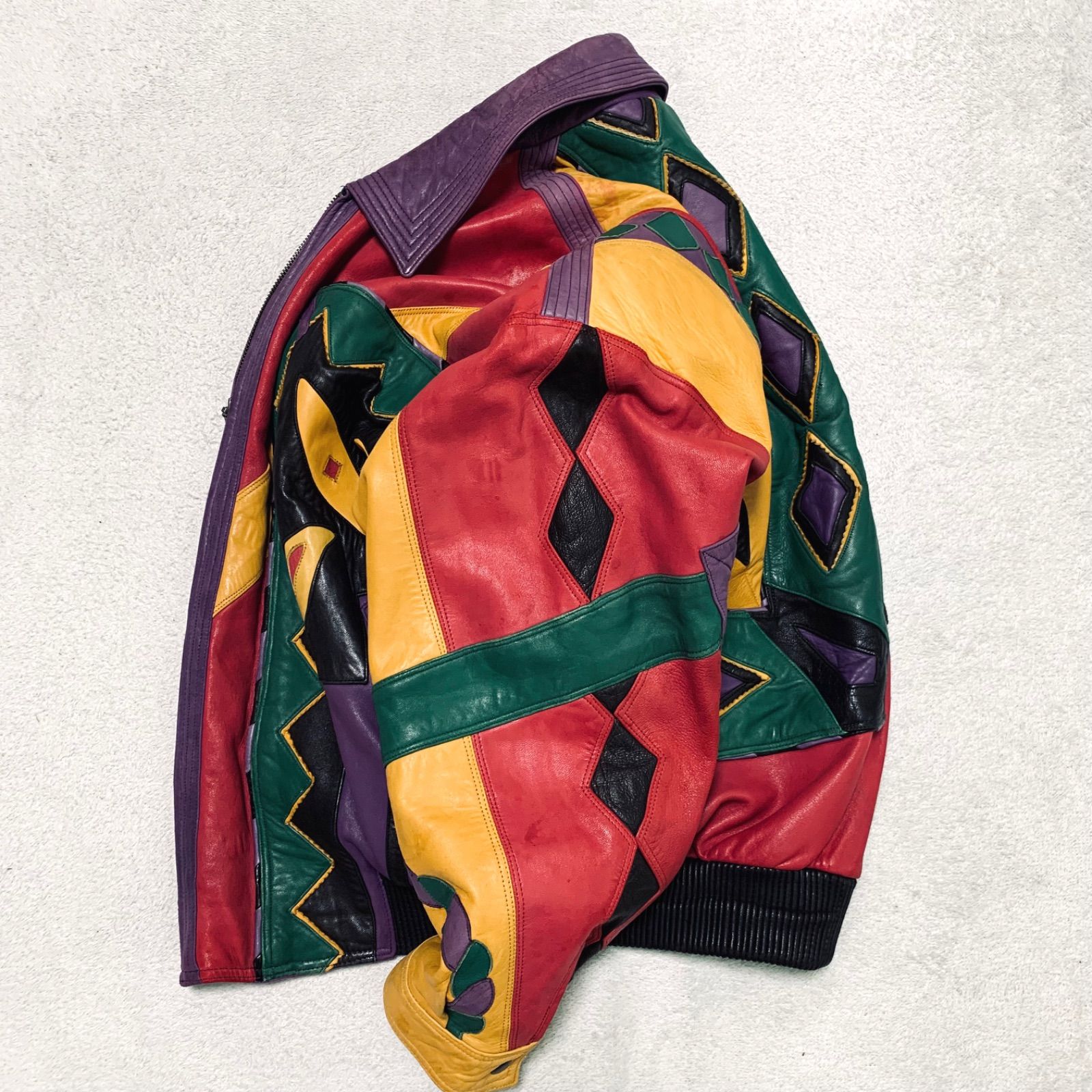 Pelle Pelle / Marc Buchanan Leather Bomber Jacket レザージャケット