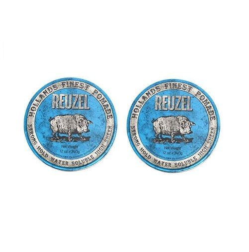 ルーゾー REUZEL ストロングホールド ブルー ポマード HIGH SHINE 340g ×2セット