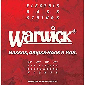 【中古】【非常に良い】WARWICK ワーウィック エレキベース弦 4弦セット ニッケルメッキ 46200 Medium 045/105 g6bh9ry