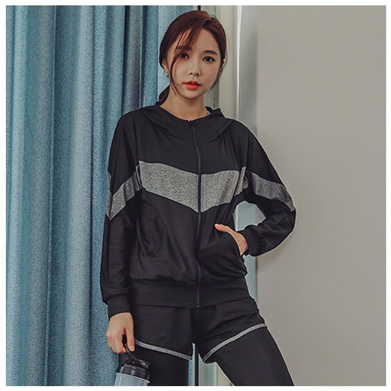 水着 レディース ジムウェア 体型カバー 5点セット 大きいサイズ ママ