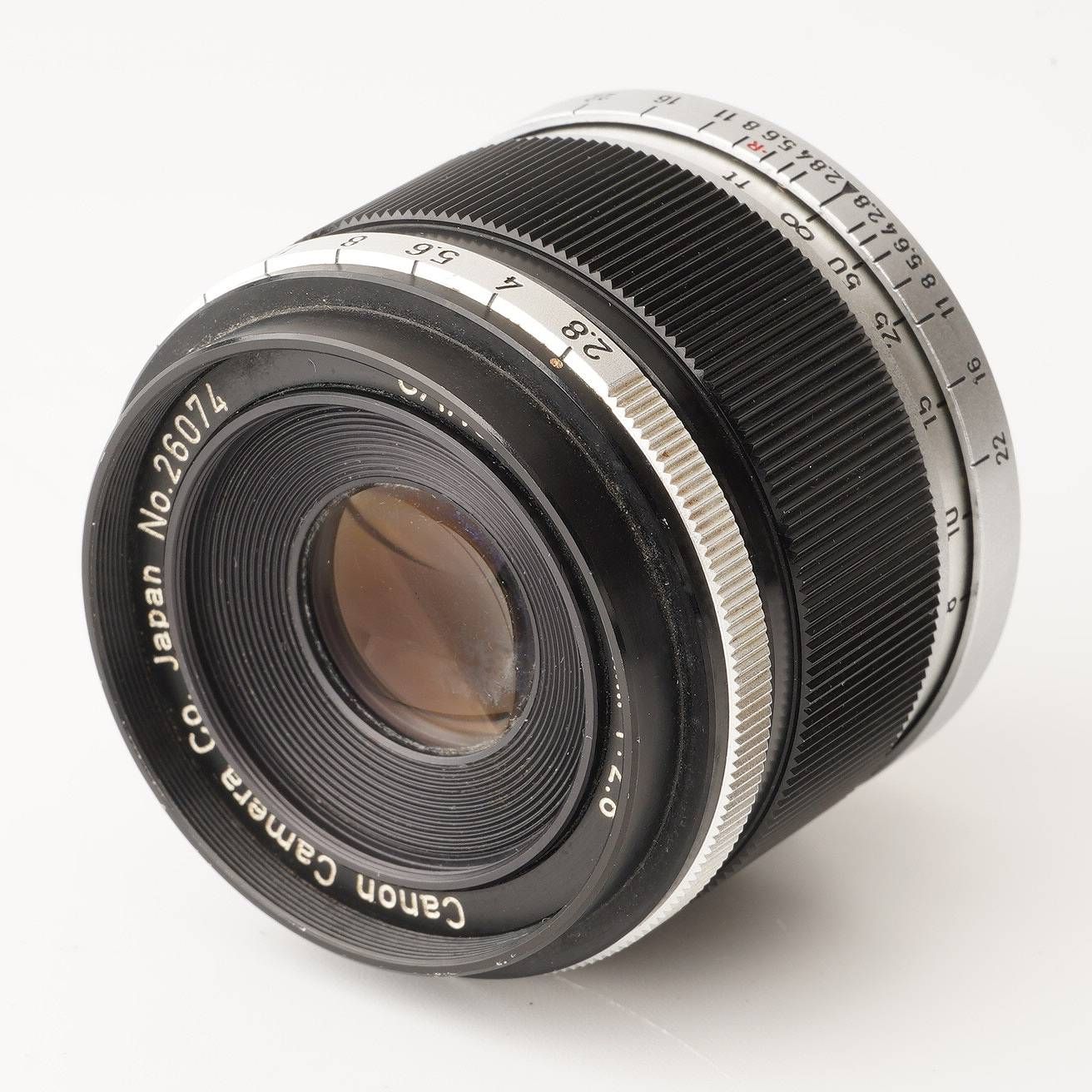 Canon 50mm F2.8 L39 LTM 動作良好 Canon 50mm F2.8 L39 LTM 動作良好 【公式通販】