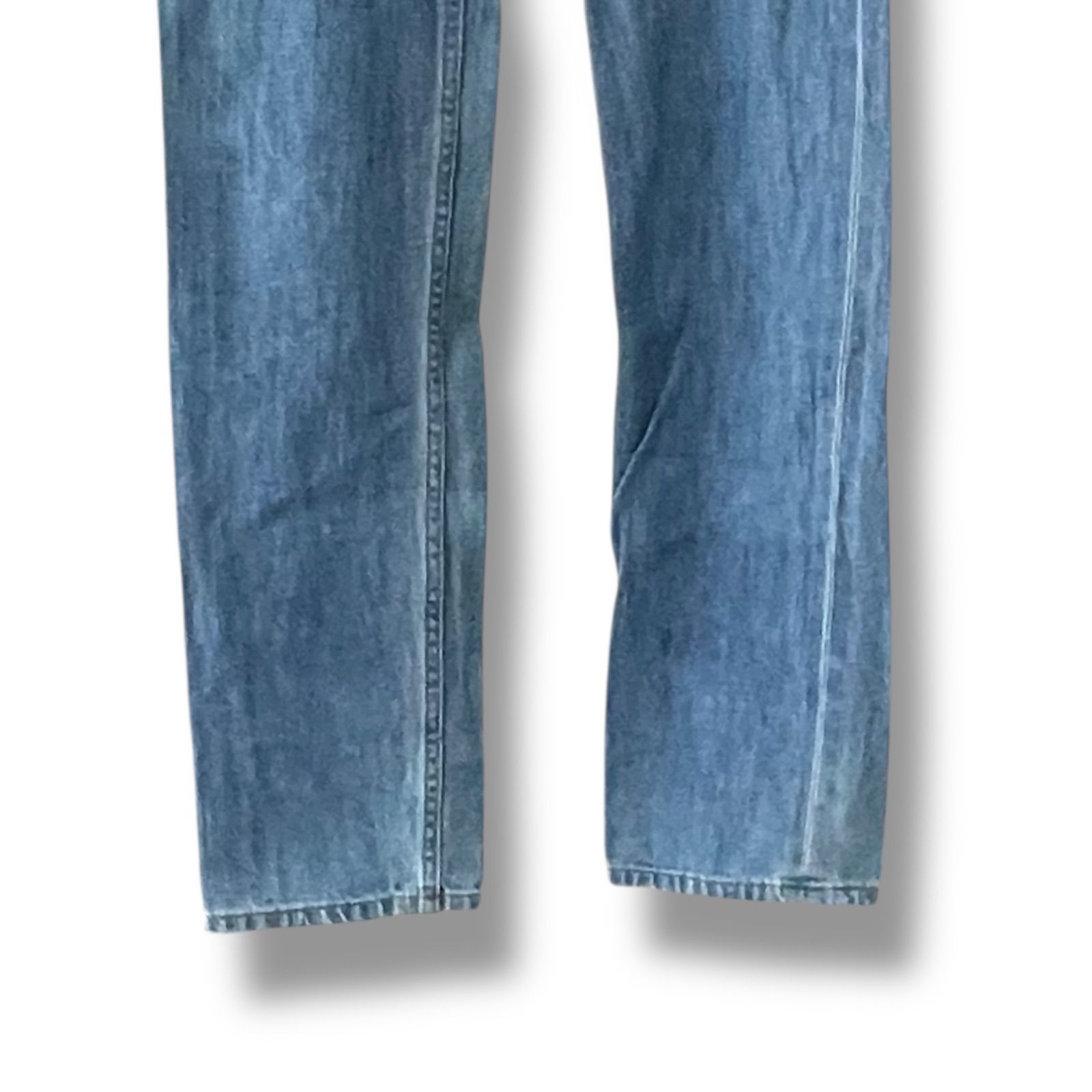 PS PAUL SMITH ポールスミス ライトブルー デニムパンツ ワッペン 刺繍