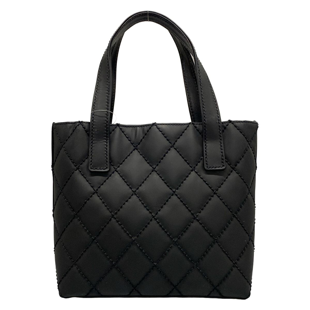 CHANEL(シャネル) トートバッグ ワイルドステッチ A18126 黒 マット  