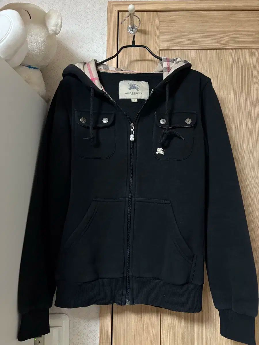 BURBERRY バーバリー ジップアップパーカー フード付き