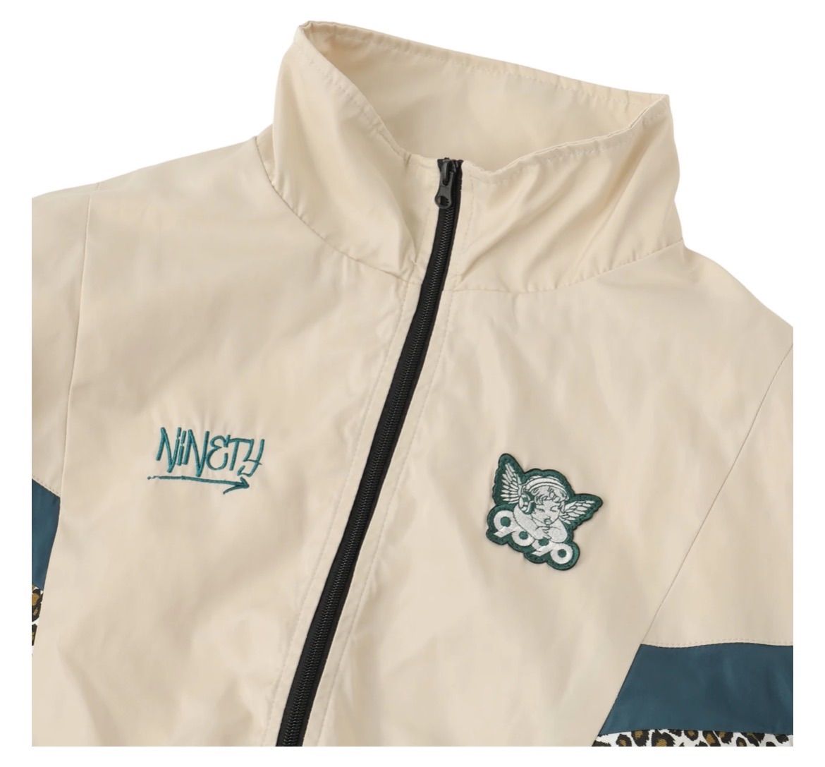 9090 Animal Track Jacket (ホワイト＆グリーン) | gulatilaw.com