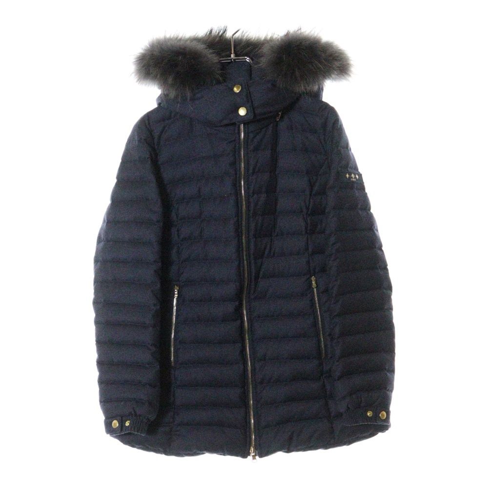 TATRAS ネイビー ダウンコート ラビアナ 03 ファー付き TATRAS