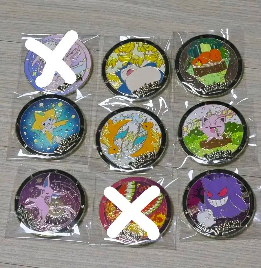 チュールオールデイ ポケットモンスター ピンバッジ 7種 まとめ