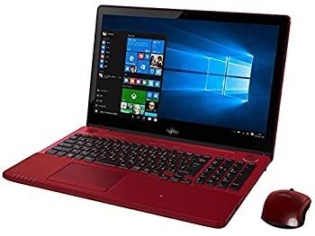Fujitsu LIFEBOOK レッド ノートPC AH53/R 富士通、15.6型ノートPC
