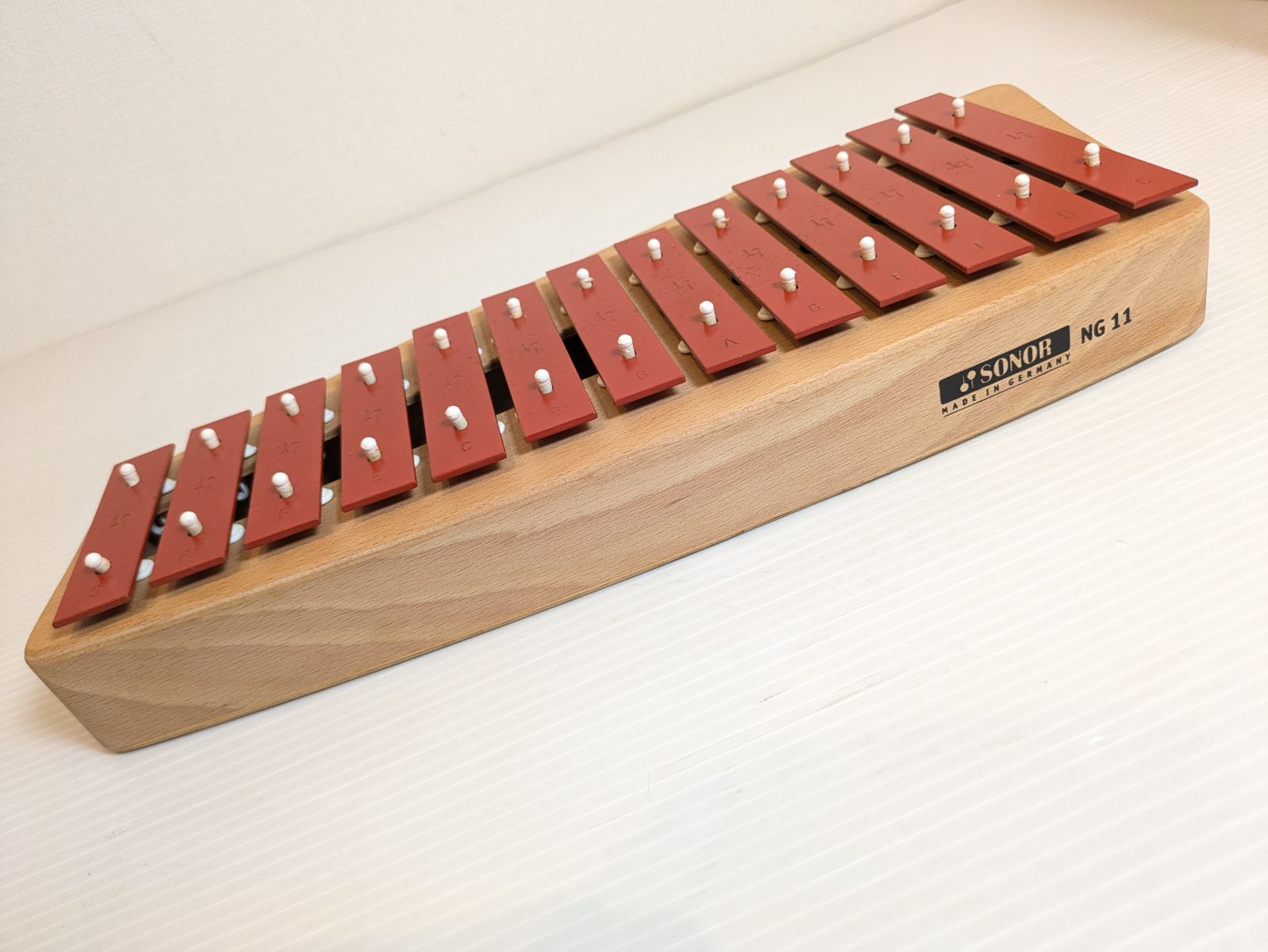 ドイツ製 SONOR グロッケンシュピール NG11 鉄琴 木琴 - メルカリ