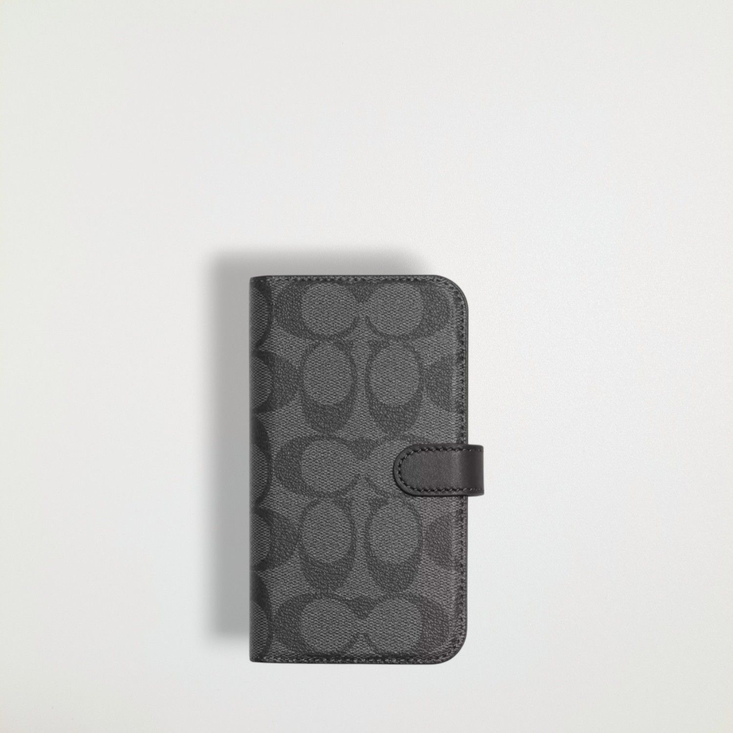 【CO-418】コーチ COACH iPhone 14 PRO ケース フォリオ・シグネチャー キャンバス