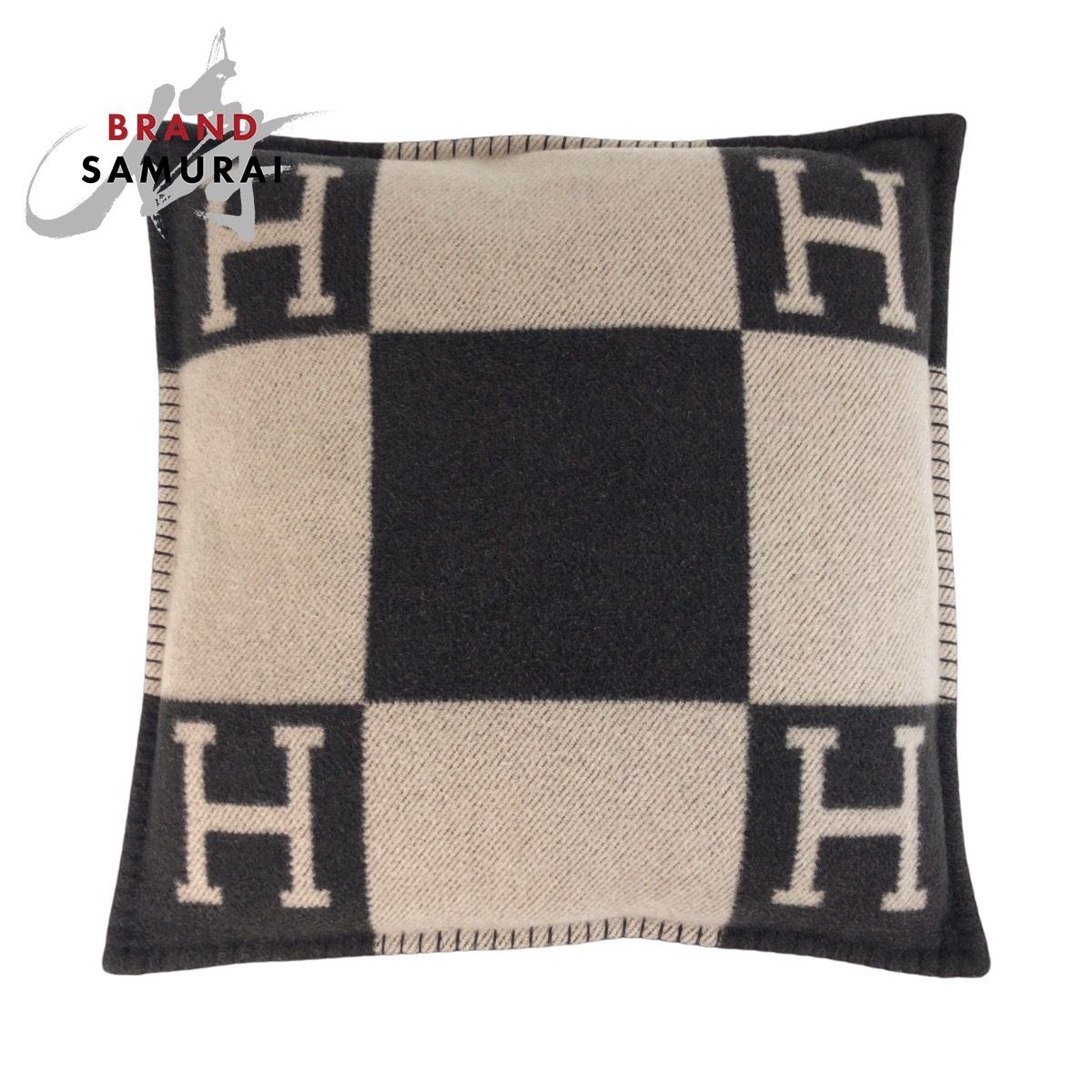 極美品】 HERMES クッション H Casaque pillow ② クッション 《HI