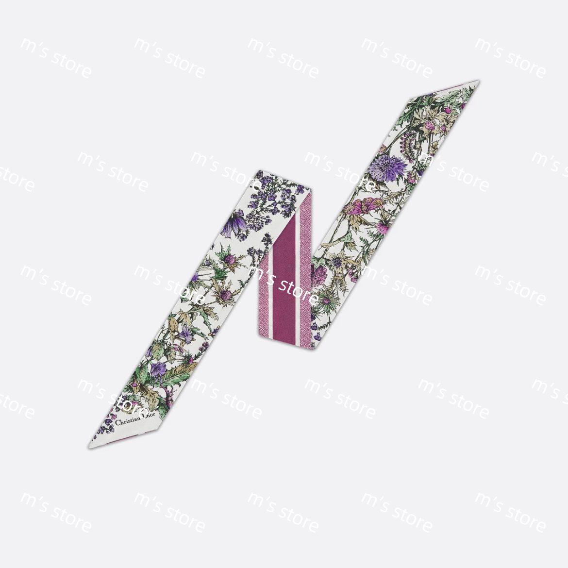 新品 Christian Dior ディオール Dior Chardons ミッツァ スカーフ  