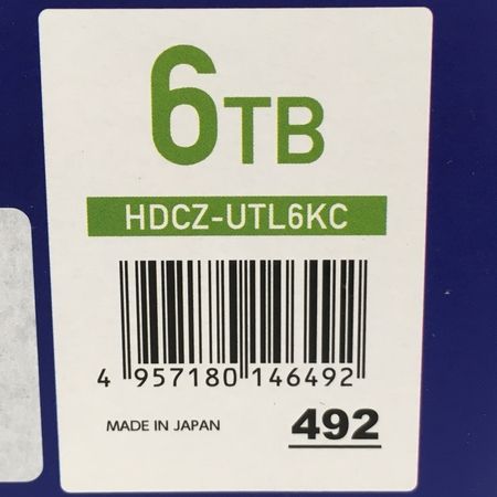 IO DATA HDCZ-UTL6KC 外付HDD 6TB Y6654701 - ReReストア【12/31～1/2