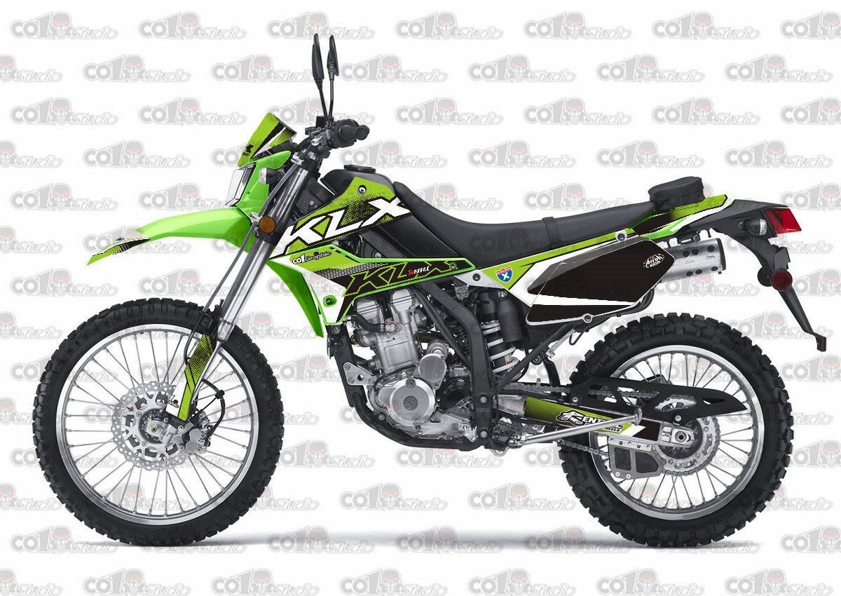 08-20 KLX250 DトラッカーX カワサキ デカール co2 - メルカリ