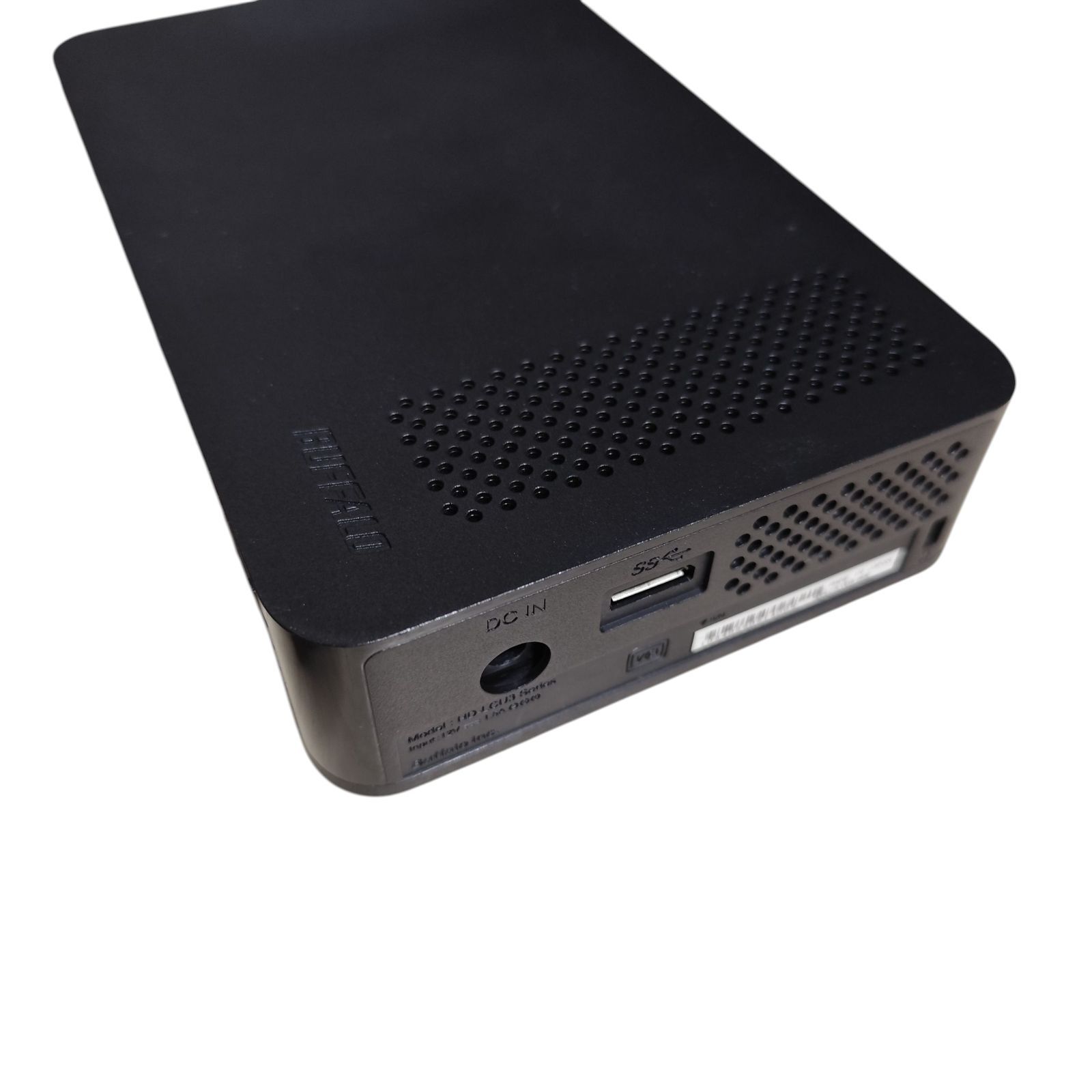 管理番号2966 BUFFALO ターボPC EX2 USB3.0用 外付けHDD 3TB ブラック HD-LC3.0U3-BK