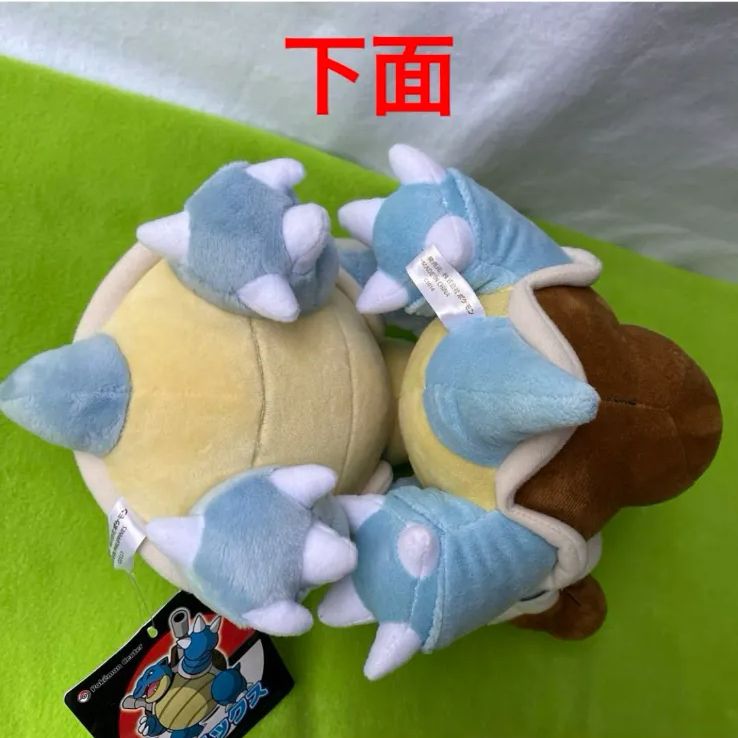 初期 レア　カメックス　2019 ポケモンセンター　タグ付き　ぬいぐるみ 特大 初期 レア カメックス 2019 ポケモンセンター タグ付き