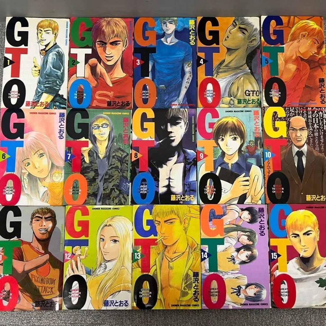 CH R802-CH16-4 GTO 1～25 漫画 本 少年漫画 講談社 藤沢とおる まとめ売り 完結セット 25点