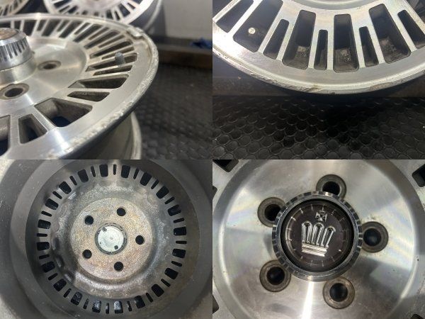 旧車ホイール TOYOTA トヨタ 120系クラウン 純正ホイール 14インチ 4本 5.5J5HPCD114.3 27 MHE216MYR FFCRYSTALESIA_COM