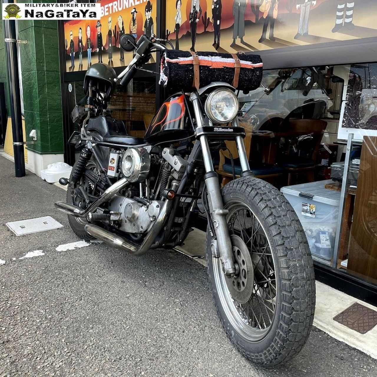 メキシカン 手織りチマヨ柄 ブランケットセット フロアマット 西海岸インテリア エシカル コレクション2 ブラック ルーマニア軍レザーストラップベルト2本セット