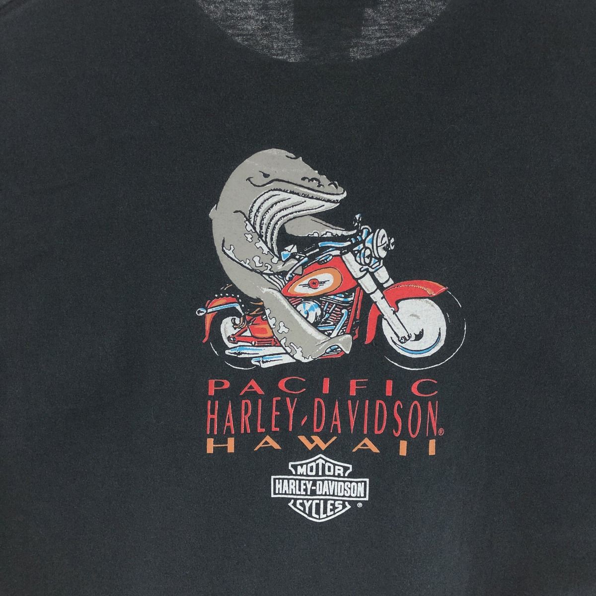 古着 ハーレーダビッドソン Harley-Davidson モーターサイクル バイクTシャツ レディースS相当 /eaa536992 古着 90~00年代 ハーレーダビッドソン Harley-Davidson モーター