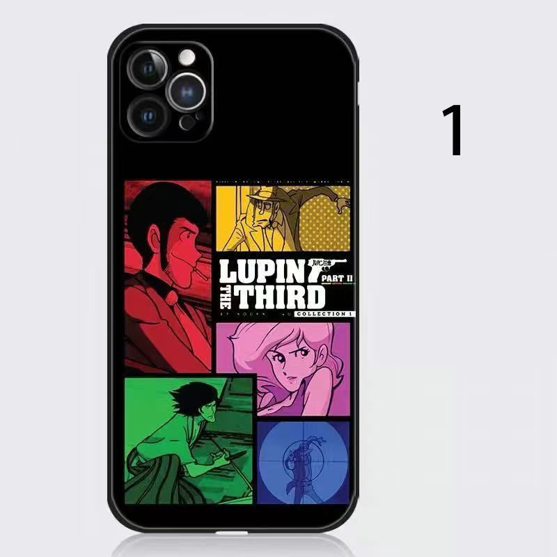 ストレートエッジ/全囲い】ルパン三世 (Lupin the Third) TPU iPhone