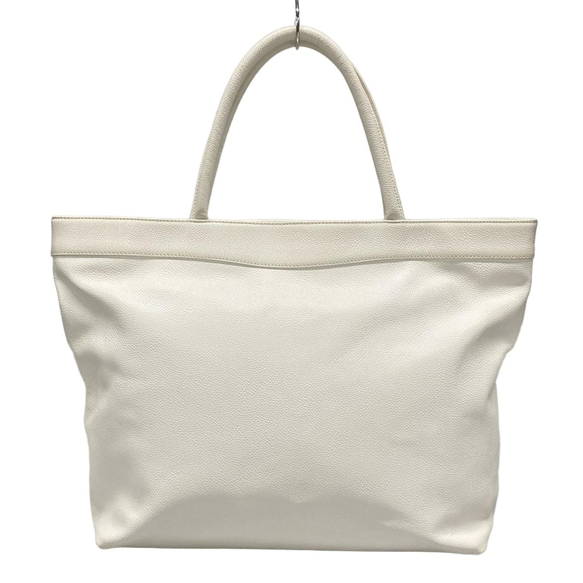 CHANEL シャネル トートバッグ 白 - 4500125E0038 シャネル ドーヴィル トートバッグ ホワイト (CHANEL/トート