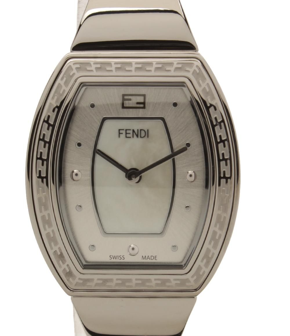【美品・電池新品・完備】FENDI シェル 腕時計 レディース クオーツ 美品 フェンディ 腕時計 クオーツ シェル レディース FENDI