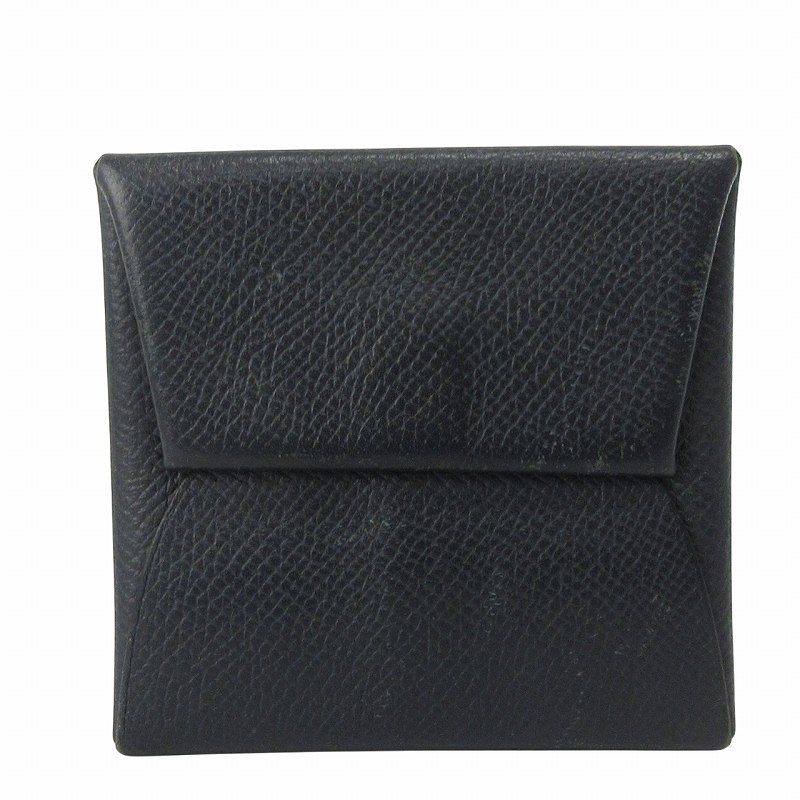 エルメス HERMES バスティア Bastia コインケース 小銭入れ レザー D 