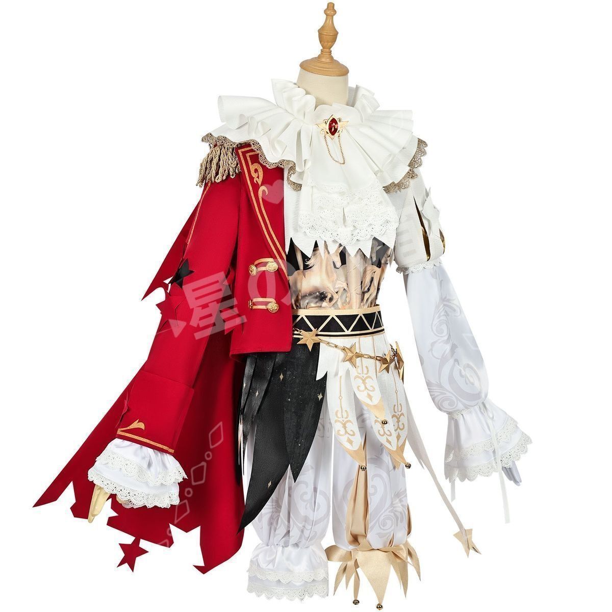 第五人格 ハンター フラバルー マイク モートン コスプレ衣装 フルセット 二次元 高品質 豪華デザイン 哭泣小丑 ゲームコスチューム 舞台撮影用 イベント用 ハロウィン プレゼントに最適